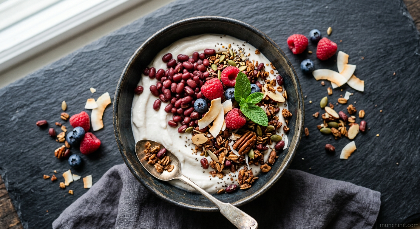 Paleo Coconut Cream and Red Bean Granola